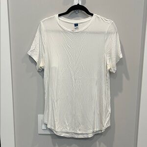 Old Navy Classic White Short Sleeve Tee